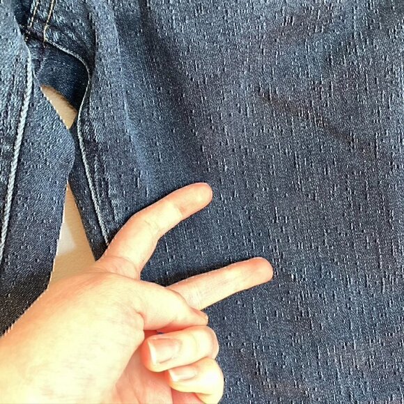 MADEWELL Skinny Skinny Jeans Dark Wash Five Pocket Zip Cropped Ankle ? sz 29 W29 - Picture 9 of 12